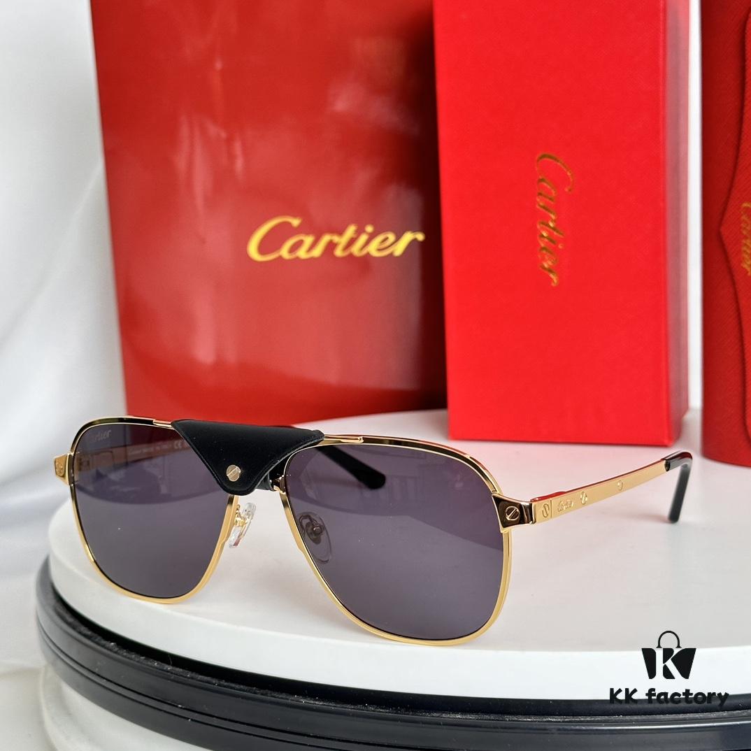 Cartier CT0165S Sunglasses, Size 58-16-145