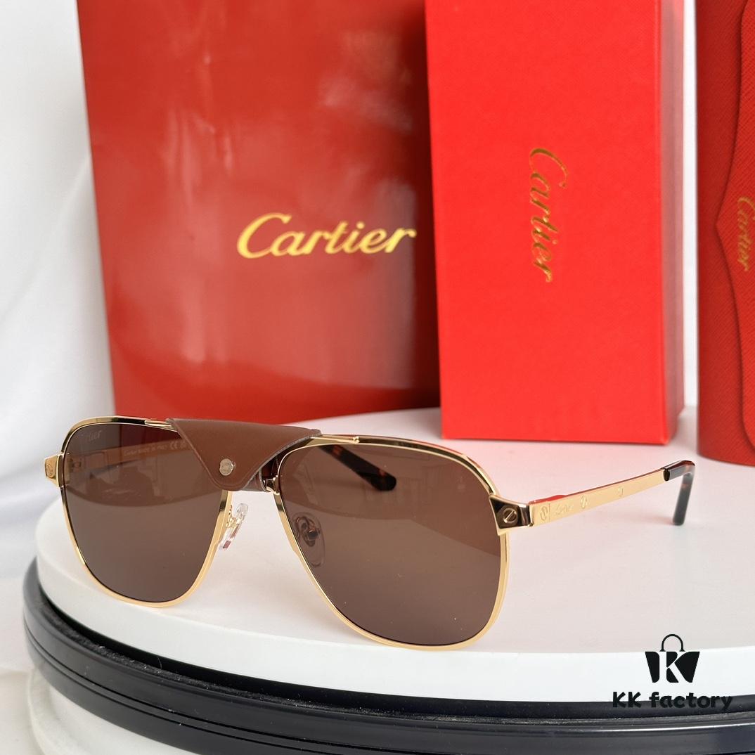 Cartier CT0165S Sunglasses, Size 58-16-145