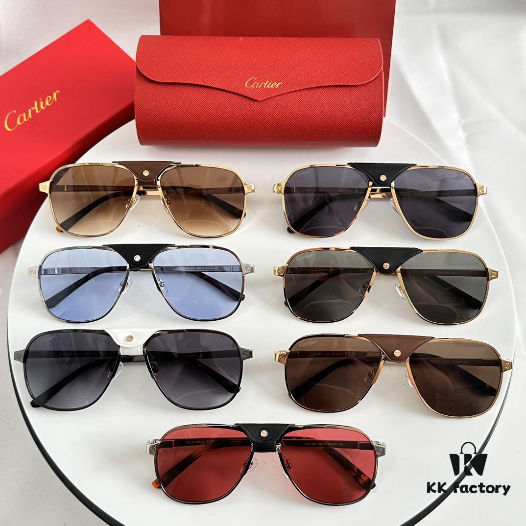 Cartier CT0165S Sunglasses, Size 58-16-145