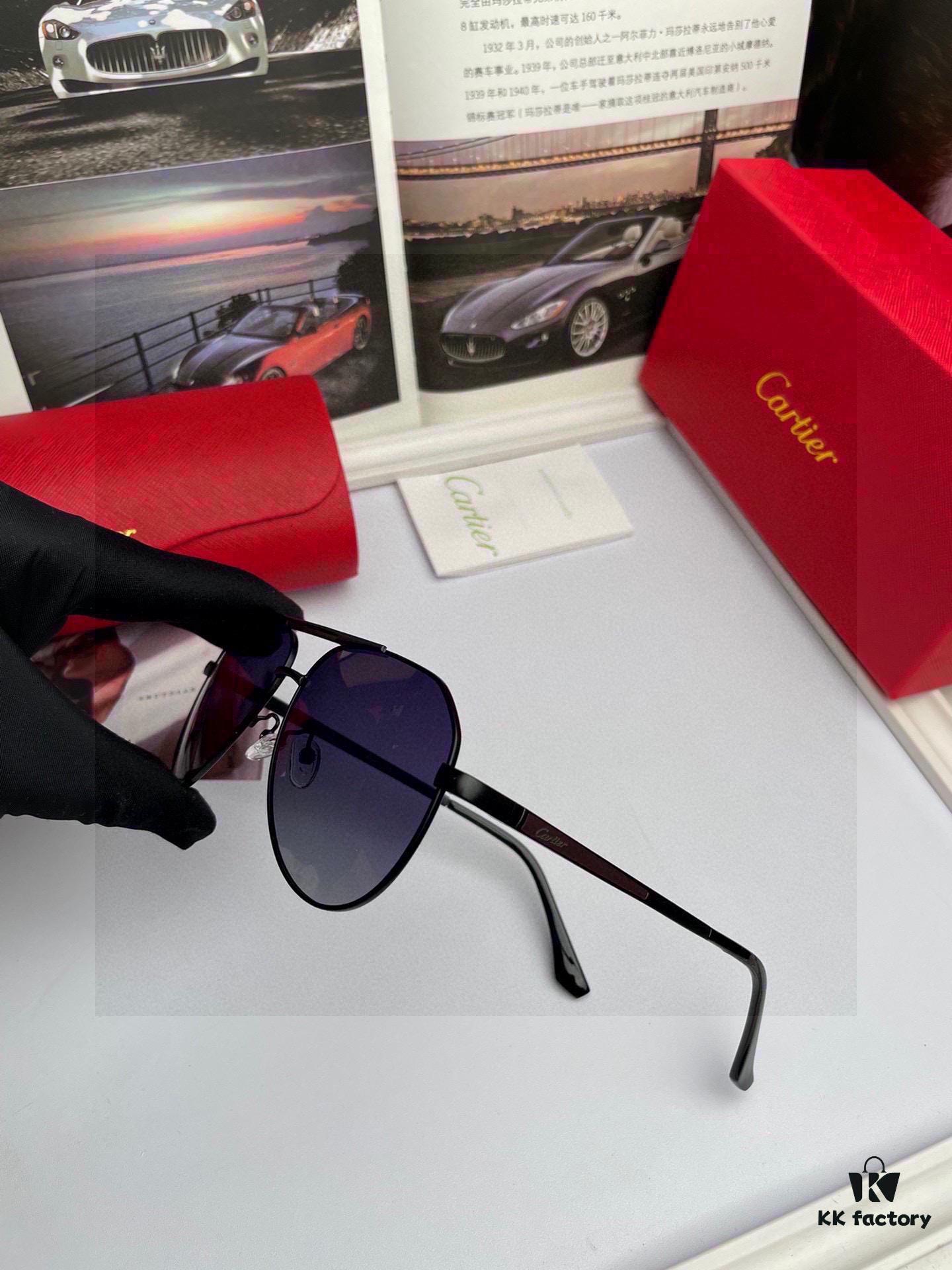 New Arrival 💥 Brand: Cartier Unisex Polarized Sunglasses