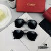 Cartier France - Polarized Sunglasses for Men with Polylite Lenses, Lightweight Metal Frame, UV Protection, Stylish Driving & Travel Eyewear