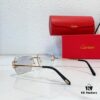 CARTIER Cut-Edge Curved Design Photochromic Lens Eyewear Model CT0092 Size 55-18-145