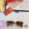 Cartier New Men's Casual Sunglasses with Stylish Frame Design, Trendy Metal Aviator Shades