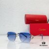 Cartier CT0433S Sunglasses, Size 145, Gradient 140, Photochromic 170