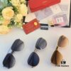 Cartier New 2024 Luxury Sunglasses Fashion Versatile Cat-Eye UV Protection Shades