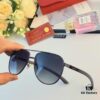 Cartier New 2024 Luxury Sunglasses Fashion Versatile Cat-Eye UV Protection Shades