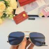 Cartier New 2024 Luxury Sunglasses Fashion Versatile Cat-Eye UV Protection Shades