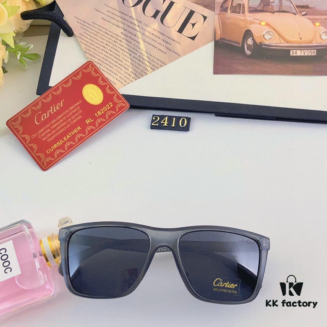 Cartier New Summer Sunglasses Fashionable Windproof UV Protection Stylish Sun Glasses