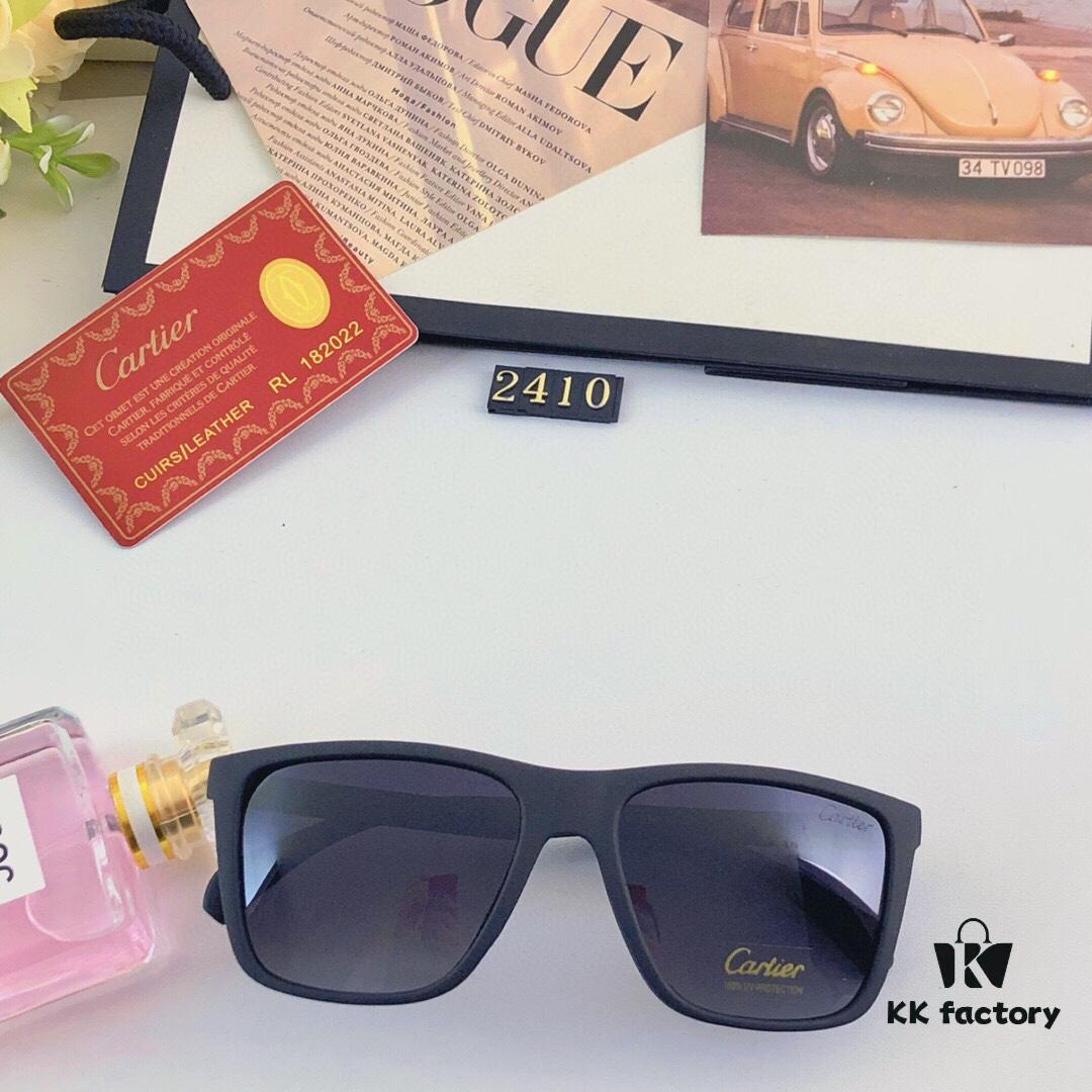 Cartier New Summer Sunglasses Fashionable Windproof UV Protection Stylish Sun Glasses