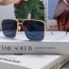Cartier 2024 New Arrival Metal Square-Frame Sunglasses, Fashionable Unisex UV-Protective Oversized Sun Glasses for Men and Women