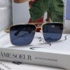 Cartier 2024 New Arrival Metal Square-Frame Sunglasses, Fashionable Unisex UV-Protective Oversized Sun Glasses for Men and Women