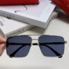 Cartier 2024 New Arrival Metal Square-Frame Sunglasses, Fashionable Unisex UV-Protective Oversized Sun Glasses for Men and Women