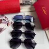 New Arrival 💥 Brand: Cartier Unisex Polarized Sunglasses with High-Definition Nylon Lenses and Metal Alloy Logo Temples