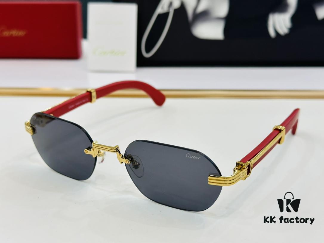 New Arrival Cartier CA Model CT0362S Size 58-20-145 High-Quality Branded Iconic Driving Sunglasses
