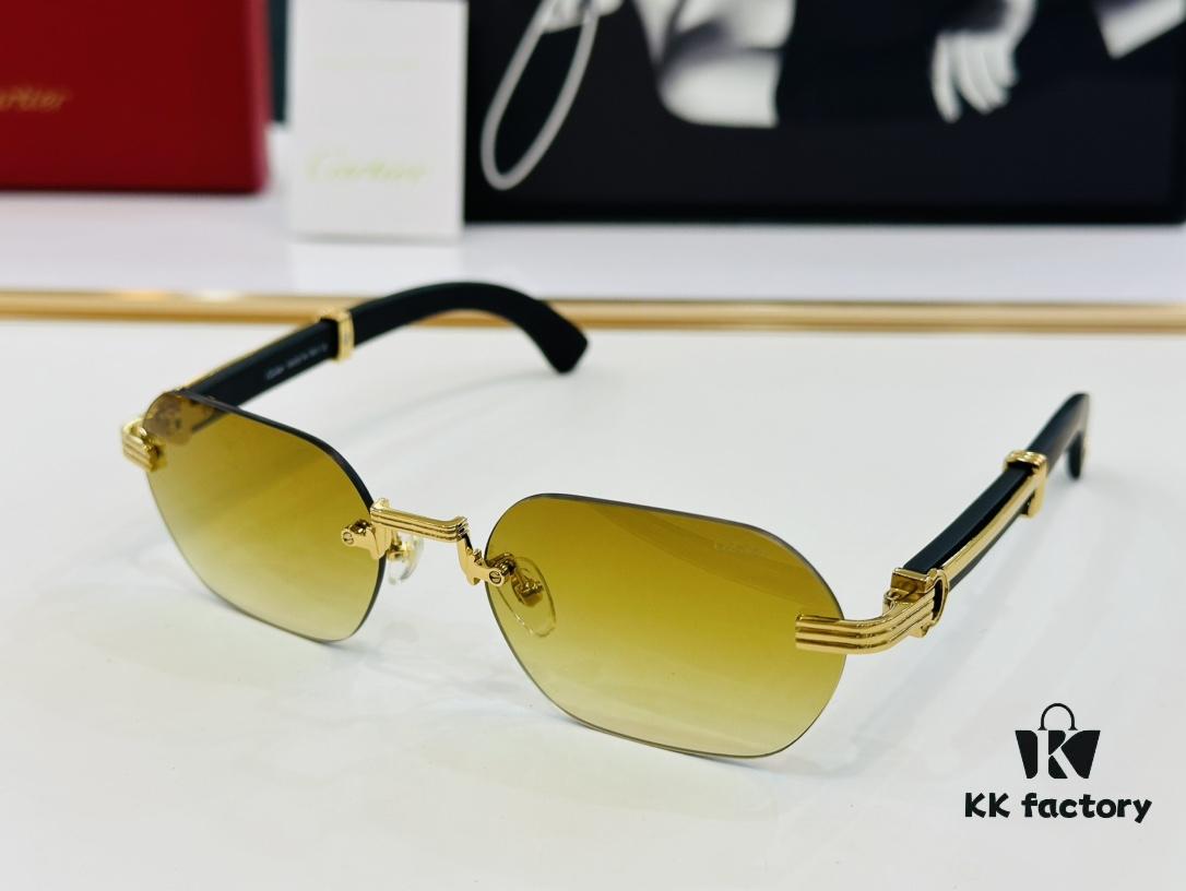 New Arrival Cartier CA Model CT0362S Size 58-20-145 High-Quality Branded Iconic Driving Sunglasses