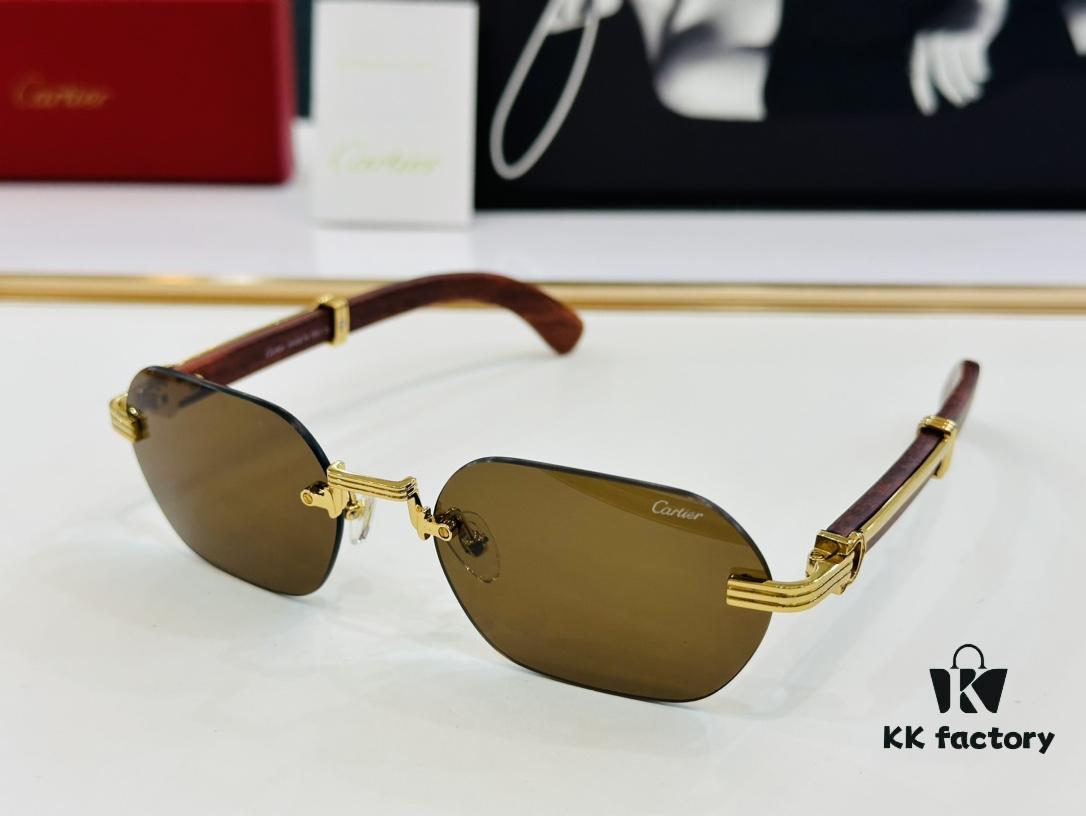 New Arrival Cartier CA Model CT0362S Size 58-20-145 High-Quality Branded Iconic Driving Sunglasses