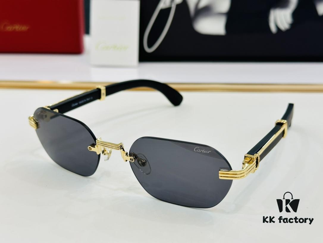 New Arrival Cartier CA Model CT0362S Size 58-20-145 High-Quality Branded Iconic Driving Sunglasses
