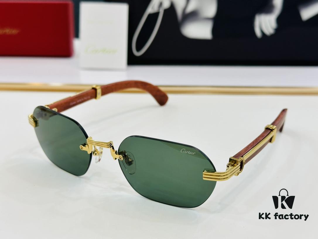 New Arrival Cartier CA Model CT0362S Size 58-20-145 High-Quality Branded Iconic Driving Sunglasses