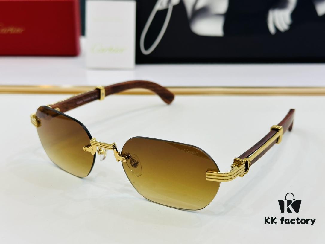 New Arrival Cartier CA Model CT0362S Size 58-20-145 High-Quality Branded Iconic Driving Sunglasses