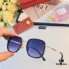 Cartier Vintage High-End Quality Sunglasses, Square and Round Frame Slimming Unisex Sun Glasses for Beach Vacation and Trendy Outdoor Look