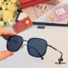 Cartier Vintage High-End Quality Sunglasses, Square and Round Frame Slimming Unisex Sun Glasses for Beach Vacation and Trendy Outdoor Look