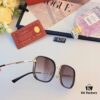 Cartier Vintage High-End Quality Sunglasses, Square and Round Frame Slimming Unisex Sun Glasses for Beach Vacation and Trendy Outdoor Look