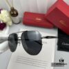 Cartier France - Polarized Sunglasses for Men with Polylite Lenses, Lightweight Metal Frame, UV Protection, Stylish Driving and Travel Eyewear