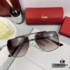 Cartier France - Polarized HD Resin Lenses, Lightweight Metal Frame Unisex Sunglasses for Driving and Travel