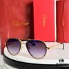 Cartier CT0195S High-Quality Men's and Women's Classic Aviator Sunglasses with Pioneering Logo Detail on Lenses and Screws