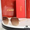 Cartier Original Official Version CT0327S Size 58-15-140 Unisex Sunglasses, Stylish and Comfortable, Suitable for All Face Shapes