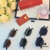 Cartier New Fashion Sunglasses Metal Oversized Frame Unisex Driving Glasses Trendy European and American Influencer Style Shades