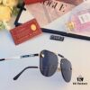 Cartier Vintage Men's Metal Double-Bridge Sunglasses, Bold Business Style Driver UV400 Anti-Ultraviolet Sun Glasses
