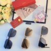 Cartier European and American square frame double-bar sunglasses fashion versatile sunglasses metal eyewear cross-border popular influencer trending sunglasses sunglasses sun glasses