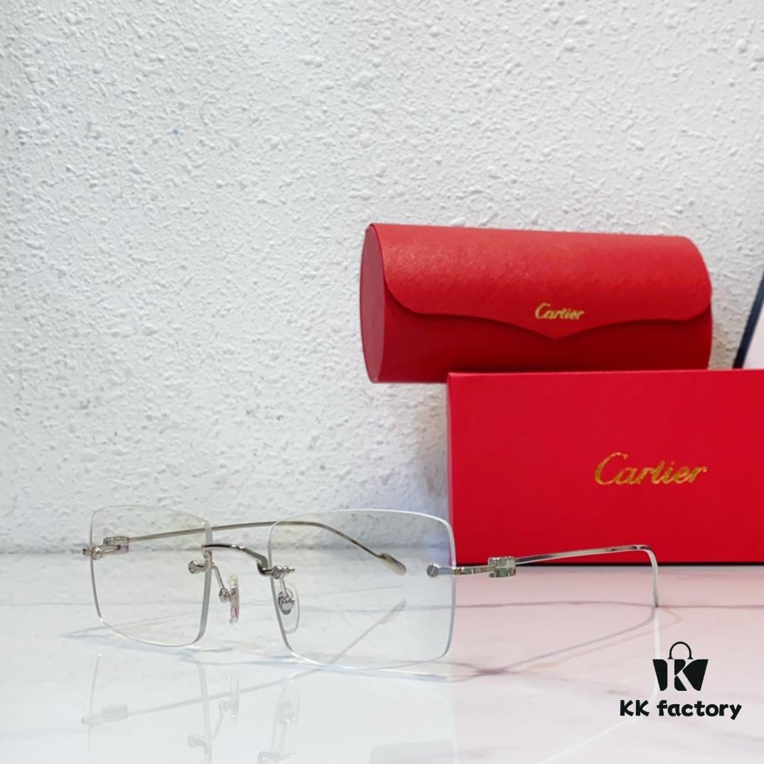 140 Cartier. Minimalist Business Frameless #New Arrival