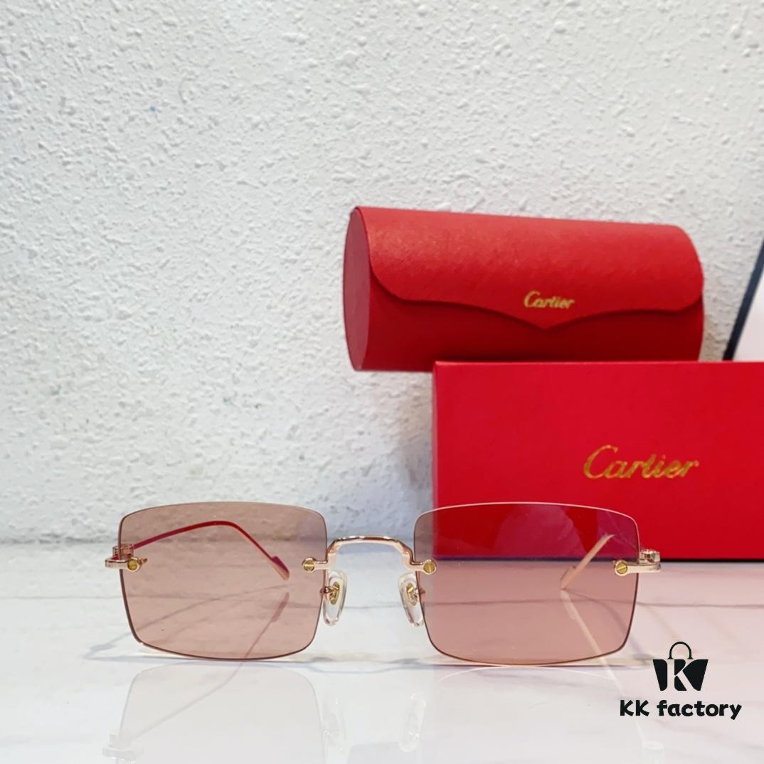 140 Cartier. Minimalist Business Frameless #New Arrival