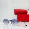 130 Cartier Official Website New Arrival Business Men's Frameless Eyeglasses, Ultra-lightweight Frames
