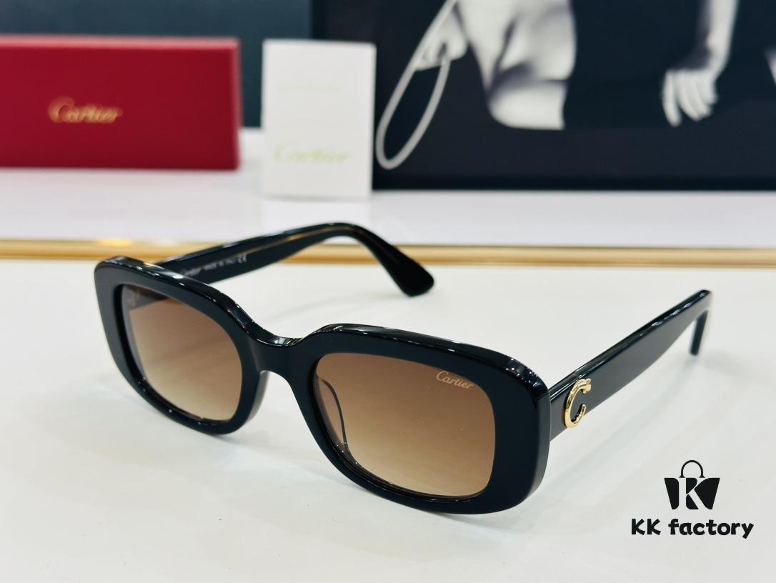 Cartier CT0406S Size 54-19-140 Unisex Stylish Optical Frame for All Face Shapes