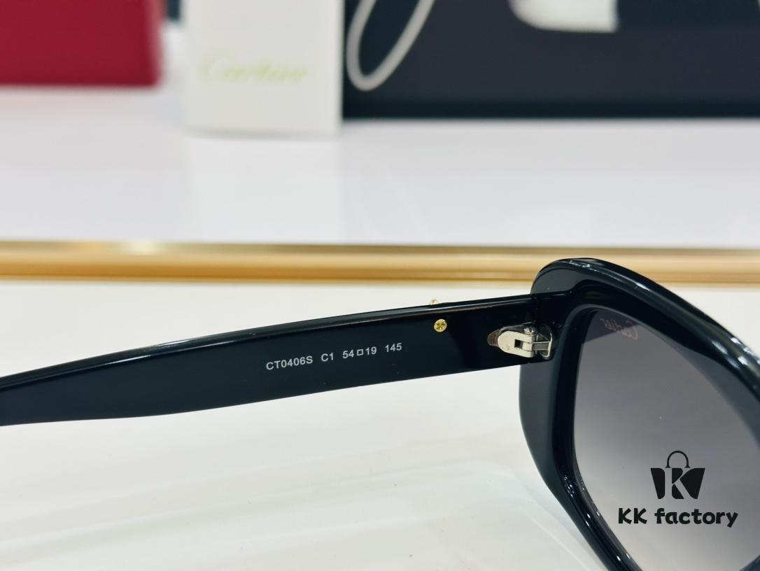 Cartier CT0406S Size 54-19-140 Unisex Stylish Optical Frame for All Face Shapes