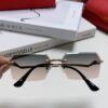 Cartier 2024 New Arrival Fashion Sunglasses for Women, Stylish Instagram-Worthy UV Protection Oversized Sun Glasses Slimming Design