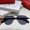 Cartier 2024 Retro Double Bridge Prescription Sunglasses, UV Protection, Oversized Frame for Men, Driving Sun Glasses