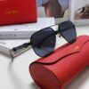 Cartier 2024 Retro Double Bridge Prescription Sunglasses, UV Protection, Oversized Frame for Men, Driving Sun Glasses