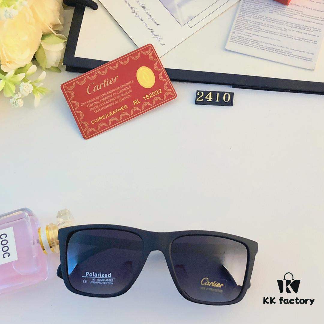 Cartier New Arrival Sunglasses, Stylish Retro Square Polarized Sunglasses
