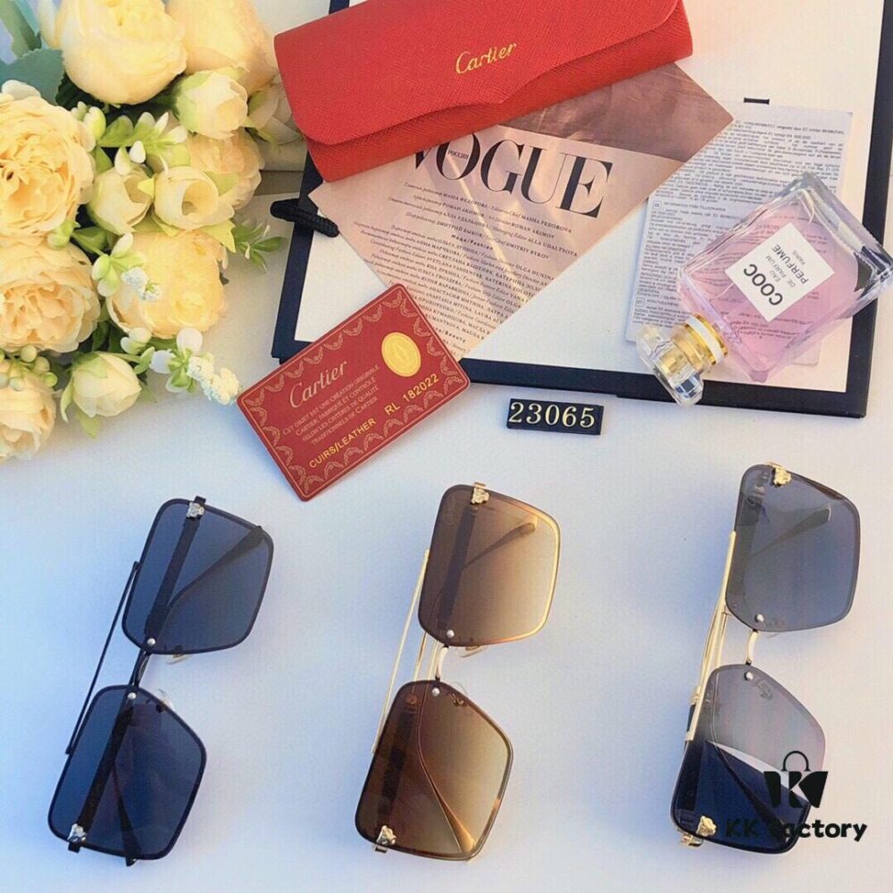 Cartier 2024 New Pilot High-Definition Fishing Sunglasses, Unisex Oversized UV Protection Sunglasses for Men and Women