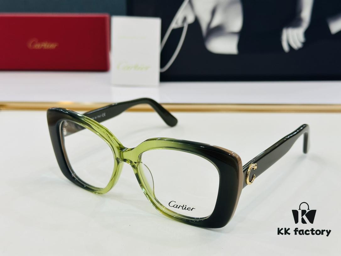 Cartier CT0438 Size 54 □ 20-145 Unisex Stylish Optical Frame Suitable for All Face Shapes, Can Be Fitted with Prescription Lenses