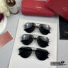 Cartier France - New Men's Polarized Sunglasses with Lightweight Metal Frame, Brand Luxury Unisex Design, Model 53688