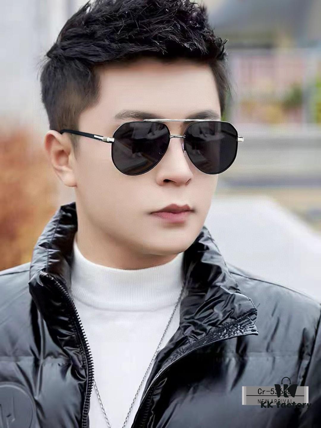 French Cartier - Cartier Men's Sunglasses with Polarized Lenses, Model 53688