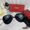 Cartier France - Polarized Sunglasses for Men with Polylite Lenses, Lightweight Metal Frame, UV Protection, Stylish Driving and Travel Accessory
