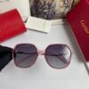 New Cartier Women's Oversized Sunglasses with PC Frame and Temples; Imported Polaroid HD Polarized Lenses
