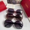 New Cartier Women's Sunglasses with Fox Head Temple Design, PC Frame and Imported Polarized Lenses
