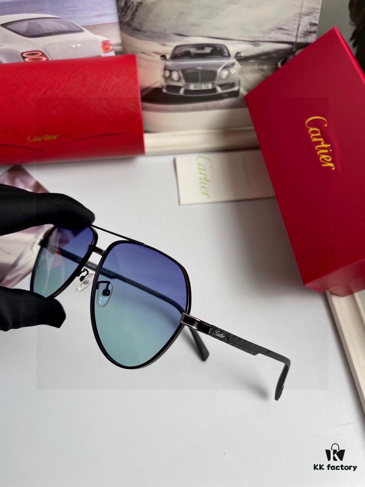New Arrival 💥 Brand: Cartier Unisex Polarized Sunglasses - High-Quality Replica